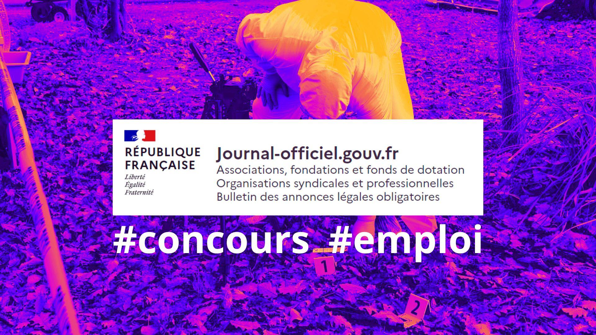 Journal officiel RF - concours et emploi