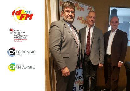 Emission l'économie en direct avec François Daoust CY Forensic Schoo, Jérôme Morges CMQ Sécurité d'argenteuil et Stéphane Volant CNAPS, CDSE, filière des industries sécurité et fondation des métiers sécurité