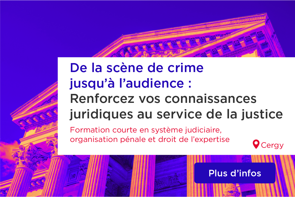 Visuel Système judiciaire, organisation pénale et droit de l'expertise